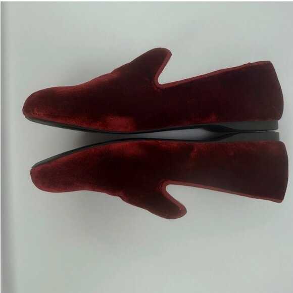 Birdies Starling Red Velvet Shearling Slipper Flats Slip On Comfort Classic Prep - Picture 16 of 16